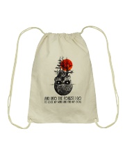 And Into The Forest I Go Drawstring Bag thumbnail