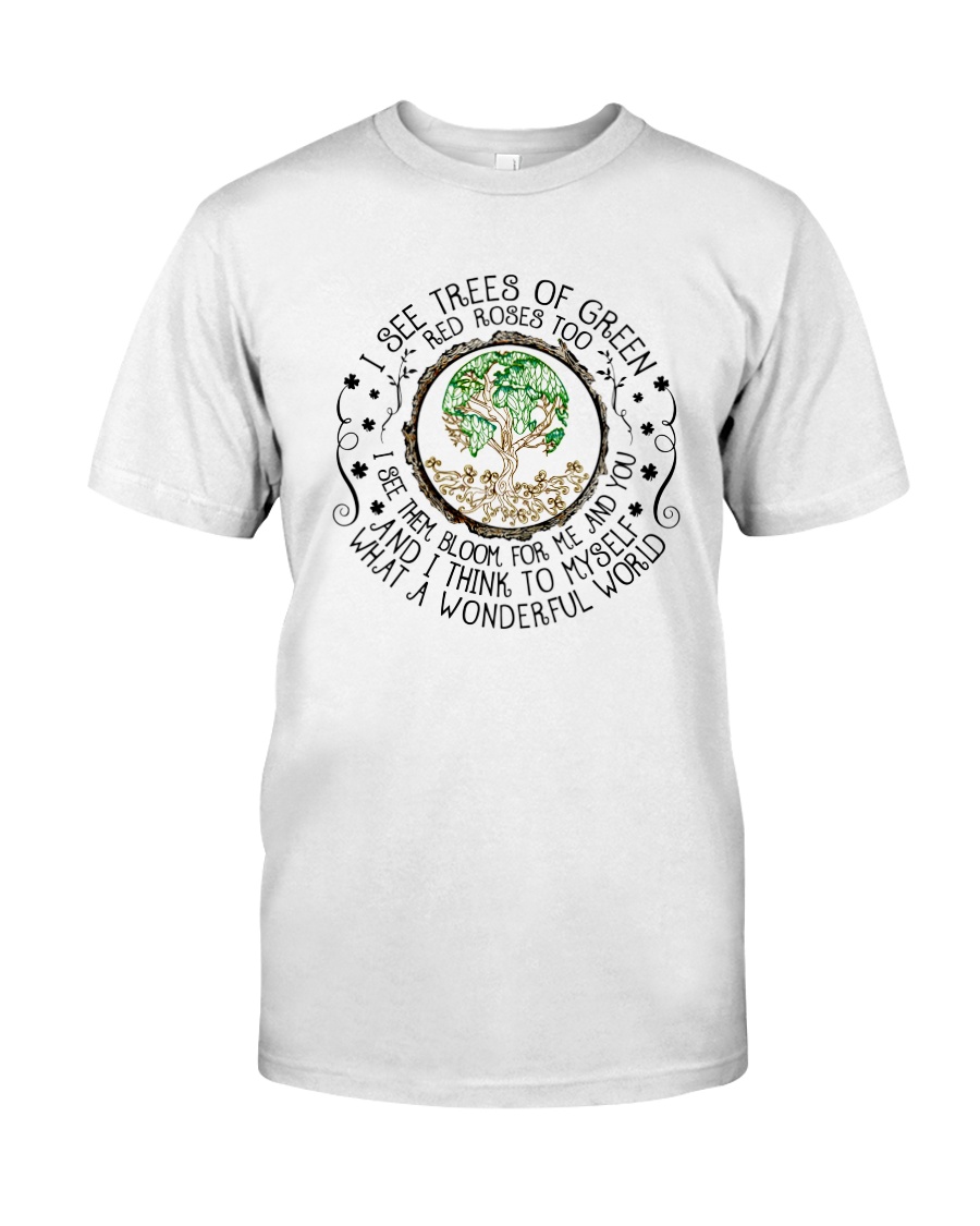Myself What A Wonderful World Classic T-Shirt