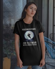 Never Underestimate Classic T-Shirt apparel-classic-tshirt-lifestyle-08