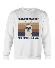 Spanish Teacher Crewneck Sweatshirt thumbnail