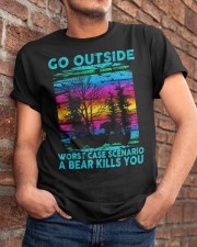 Go Outside Classic T-Shirt apparel-classic-tshirt-lifestyle-26