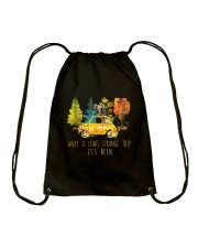 What A Long Strange Trip Drawstring Bag thumbnail