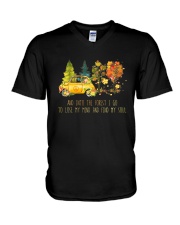 And Into The Forest I Go V-Neck T-Shirt thumbnail