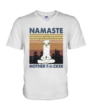 Namaste Mother V-Neck T-Shirt thumbnail