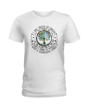 Myself What A Wonderful World 2 Ladies T-Shirt tile