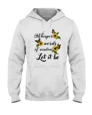 Whisper Words Of Wisdom Hooded Sweatshirt thumbnail