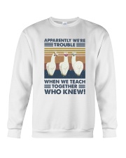 When We Teach Together Crewneck Sweatshirt thumbnail