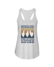 When We Teach Together Ladies Flowy Tank thumbnail