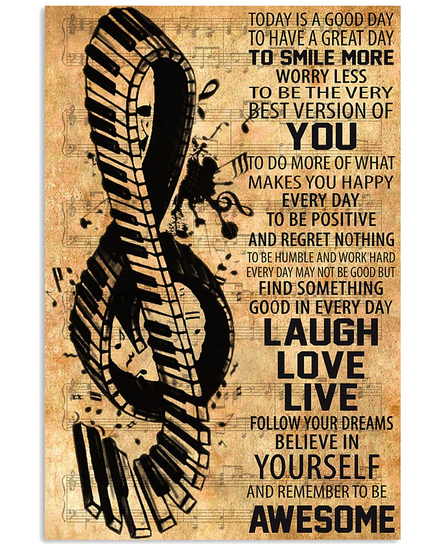 Today Is A Good Day 11x17 Poster