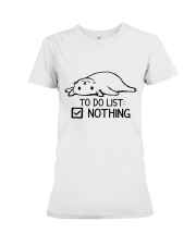 CA-T-0304208-ND-To Do List Nothing Premium Fit Ladies Tee thumbnail