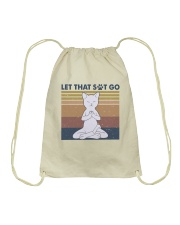 Let That Go Drawstring Bag thumbnail