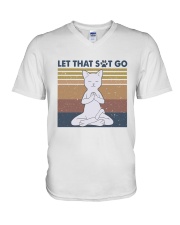 Let That Go V-Neck T-Shirt thumbnail