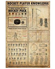 Hockey Player Knowledge 11x17 Poster front