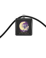 Fly Me To The Moon 2 Cord Rectangle Necklace thumbnail