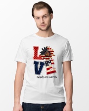 Needs No Words Classic T-Shirt lifestyle-mens-crewneck-front-15