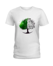 Myself What A Wonderful World Ladies T-Shirt thumbnail