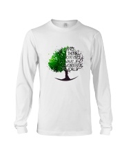 Myself What A Wonderful World Long Sleeve Tee thumbnail