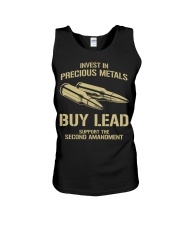 Invest In Precious Metals Unisex Tank thumbnail
