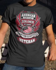 Veteran American By Birth Classic T-Shirt apparel-classic-tshirt-lifestyle-28