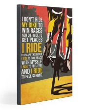 I Don't Ride My Bike To Win Races 20x30 Gallery Wrapped Canvas Prints thumbnail