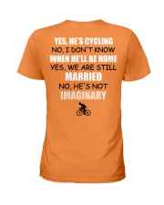 YES - HE'S CYCLING Ladies T-Shirt thumbnail