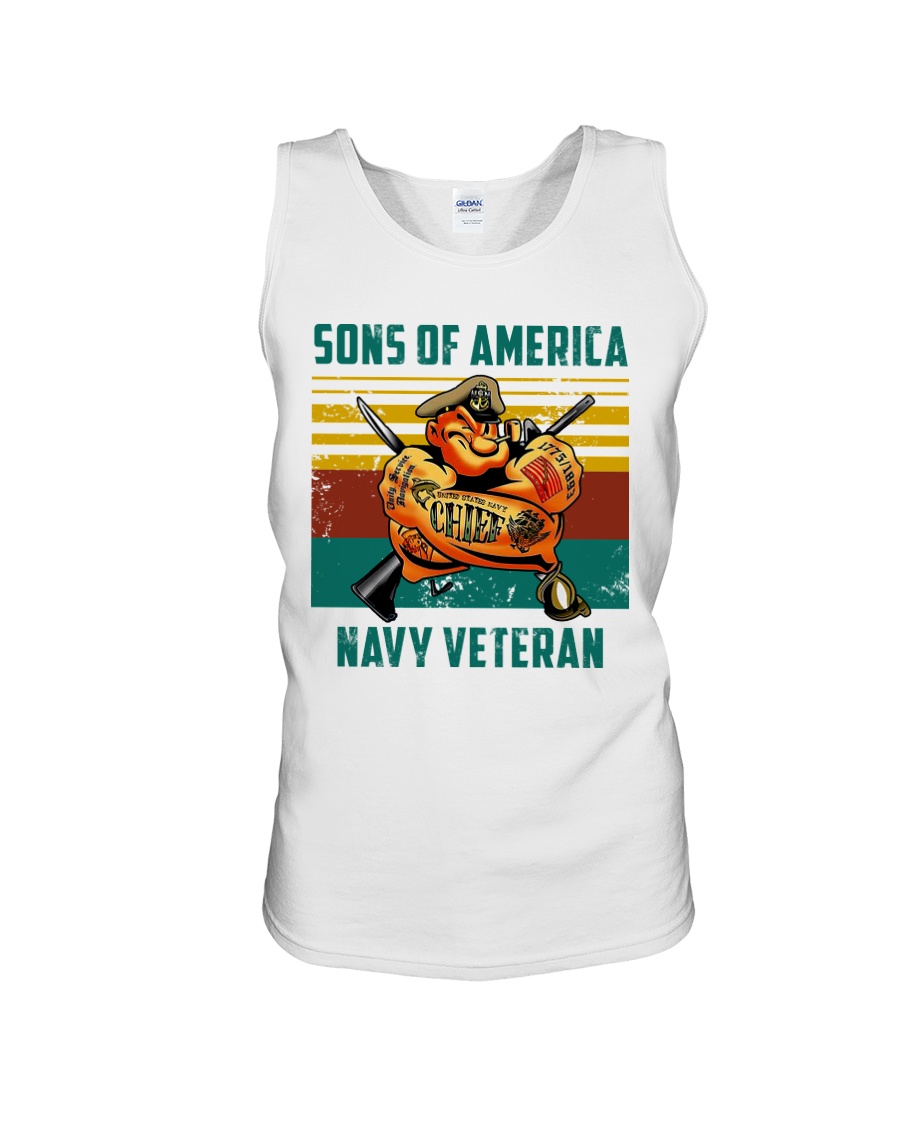Navy Veteran Unisex Tank