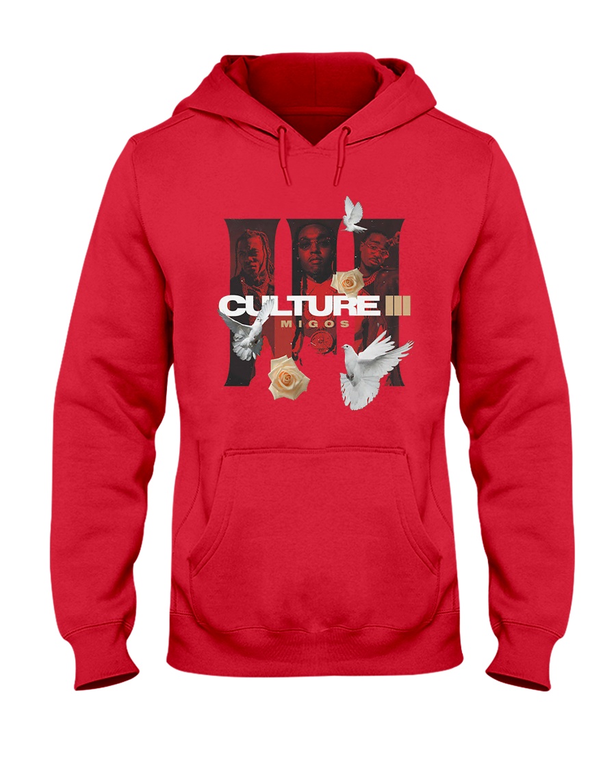 Migos Culture III Official Shirt Hooded Sweatshirt
