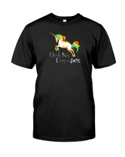 Not Giving A Flying Unicorn Premium Fit Mens Tee thumbnail