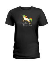 Not Giving A Flying Unicorn Ladies T-Shirt thumbnail