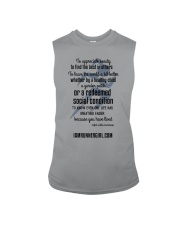 Redeemed Social Condition Logo Front Sleeveless Tee thumbnail