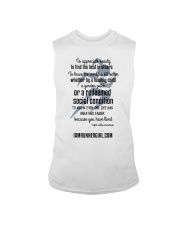 Redeemed Social Condition Logo Front Sleeveless Tee front