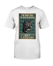 Love Cat Poster Fatty Cat Poster Classic T-Shirt thumbnail