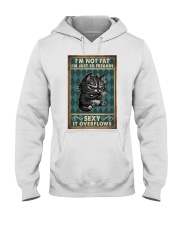Love Cat Poster Fatty Cat Poster Hooded Sweatshirt thumbnail