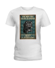 Love Cat Poster Fatty Cat Poster Ladies T-Shirt thumbnail