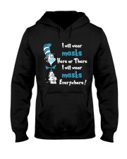 Wear Masks Hooded Sweatshirt thumbnail