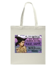 Purple Be The Witch Tote Bag tile