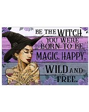 Purple Be The Witch 17x11 Poster front