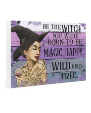 Purple Be The Witch Gallery Wrapped Canvas Prints tile