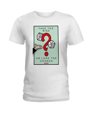 Monopoly Game TAKE THE RISK Ladies T-Shirt thumbnail