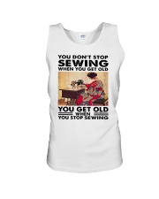 Don't Stop Sewing Unisex Tank tile