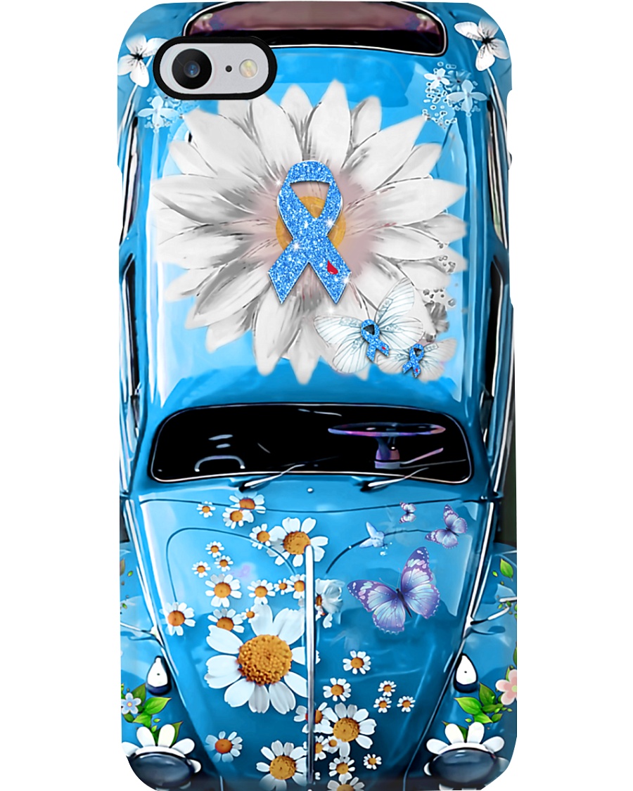 Never Give Up Vw Bug Phone Case