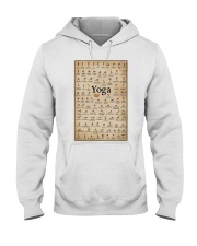 Iyengar yoga asanas Hooded Sweatshirt thumbnail