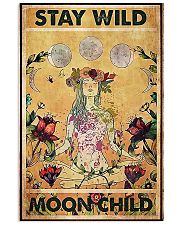 Stay wild moon child yoga 11x17 Poster front