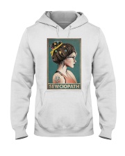 Sewing Sewciopath Poster Hooded Sweatshirt thumbnail