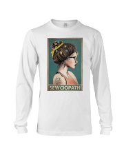 Sewing Sewciopath Poster Long Sleeve Tee thumbnail