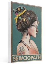 Sewing Sewciopath Poster 16x24 Gallery Wrapped Canvas Prints thumbnail
