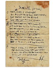 In My Life Lyrics JL 11x17 Poster front