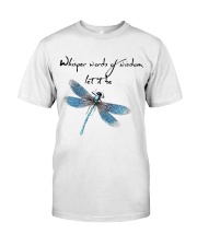Dragonfly Let It Be Classic T-Shirt front