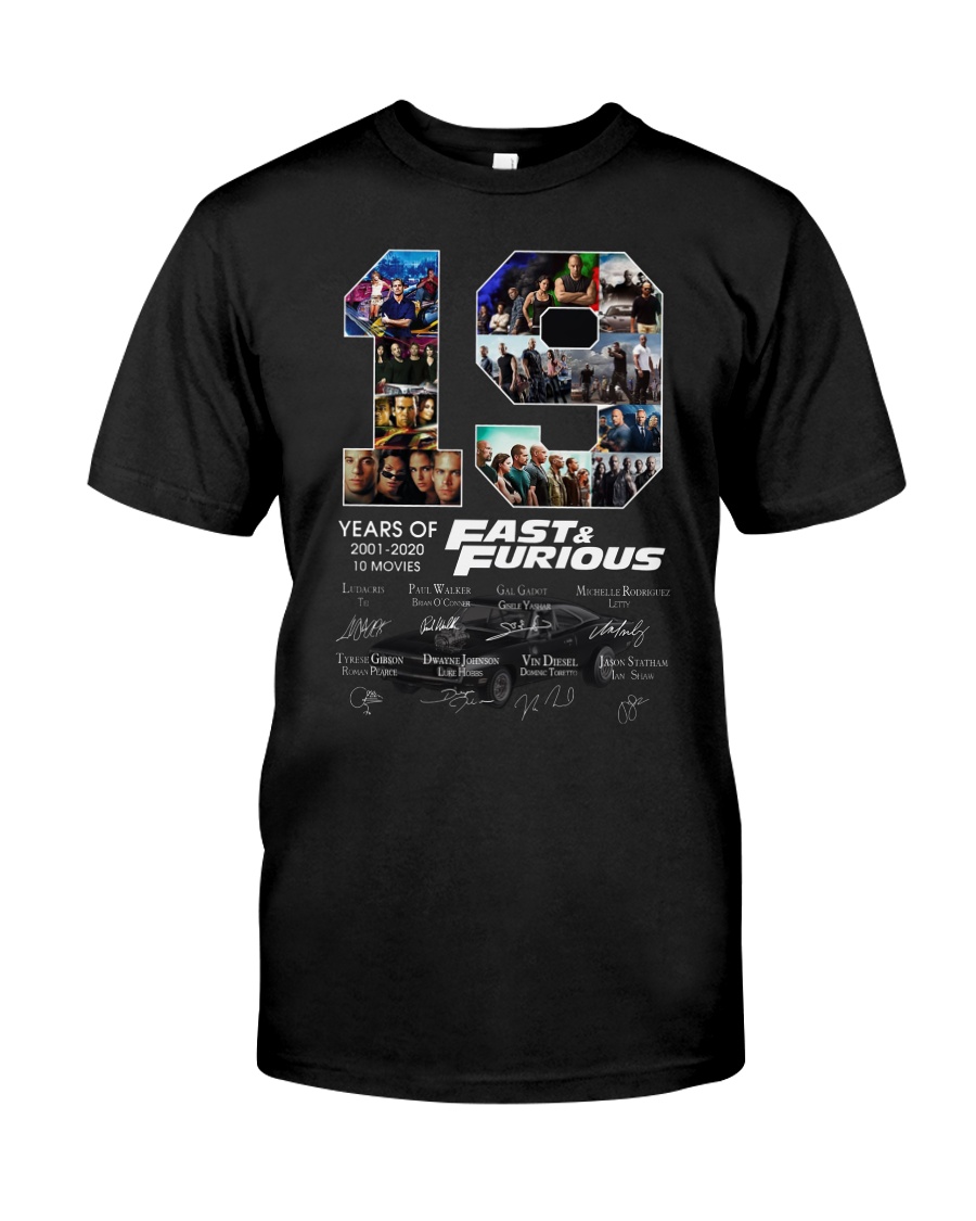 19 Years Anniversary Fast Classic T-Shirt