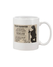 To My Daughter Mug tile